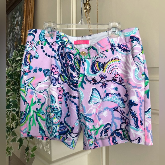 EUC Lilly Pulitzer Darci Women's Knit Shorts - Picture 1 of 7